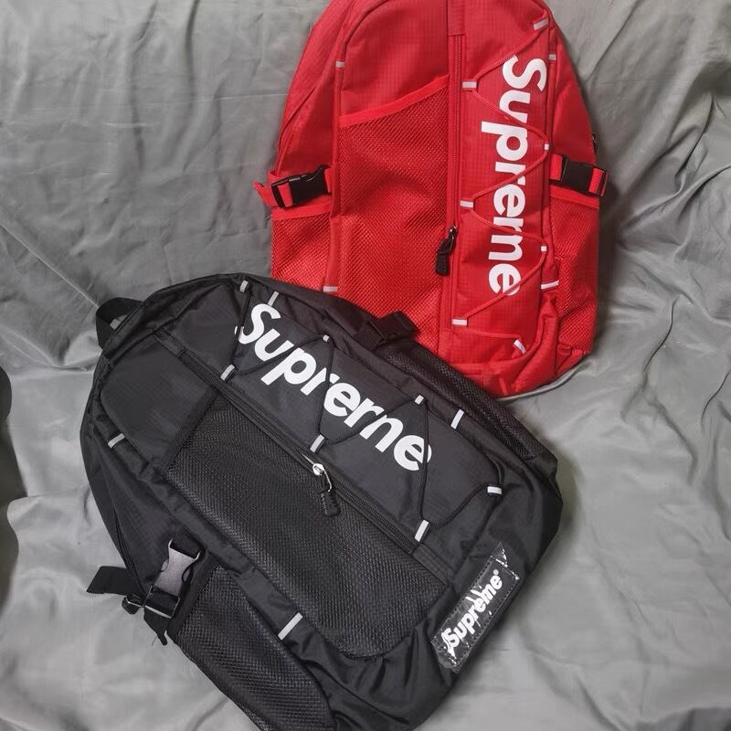 Supreme シュプリーム 17SS Cordura Ripstop Nylon Backpack Bag  コーデュラリップストップナイロンバックパック リュック ブラック