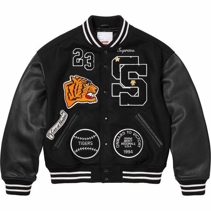 Supreme Tiger Varsity Jacket 23FW WEEK 1 インパクトのタイガーバー ...